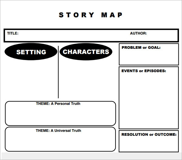 FREE 7 Story Map Templates In PDF