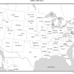 Free Printable Labeled Map Of The United States Free