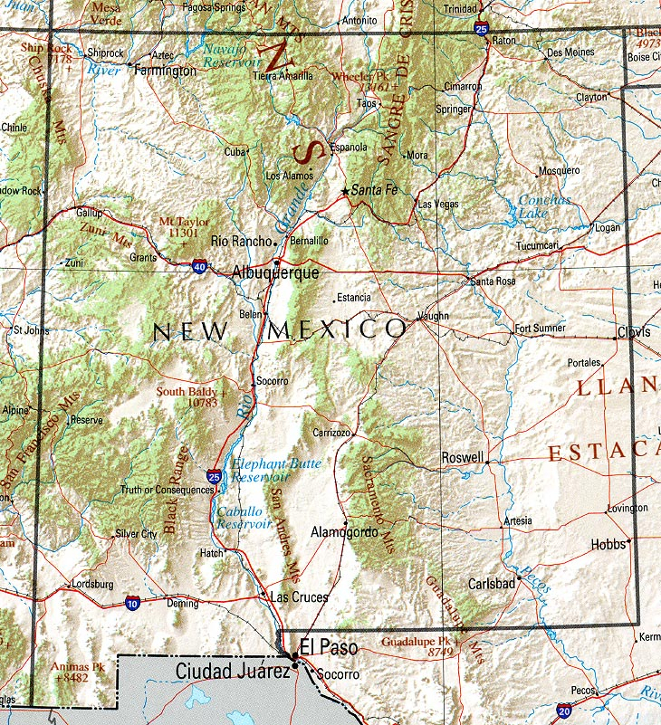 Free Printable Maps State Of New Mexico Map Print For Free Free Printable Maps State Of New Mexico Map Print For Free