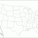 Free Printable United States Map With State Names And