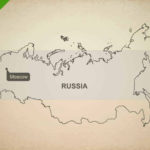 Free Vector Map Of Russia Outline One Stop Map