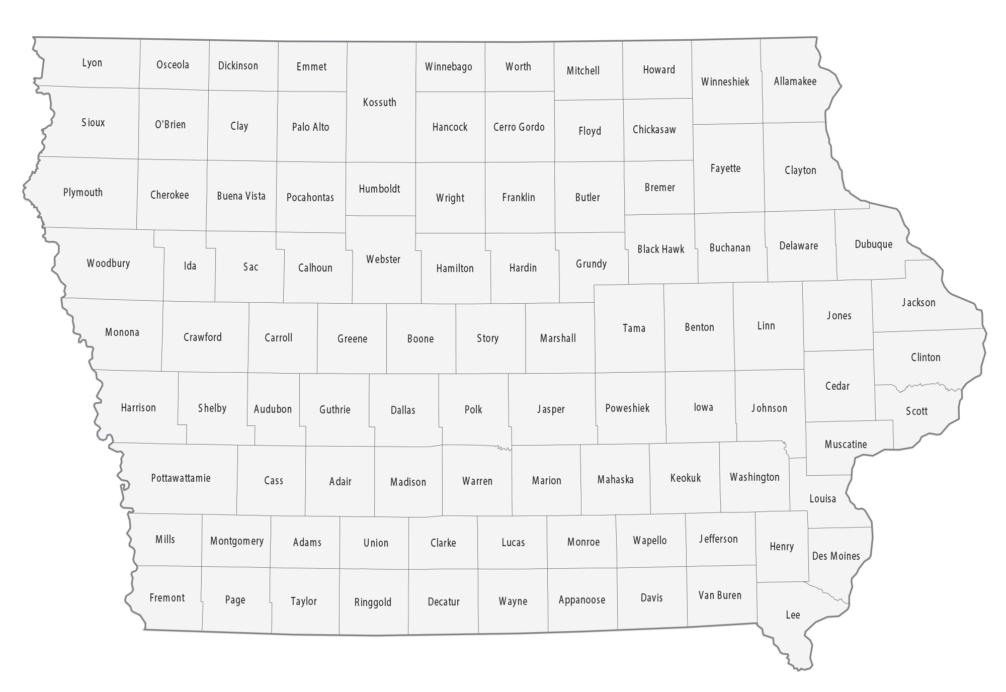 Iowa County Map GIS Geography Iowa County Map GIS Geography