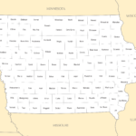 Iowa County Map Mapsof