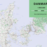 Large Detailed Map Of Denmark With Cities And Towns