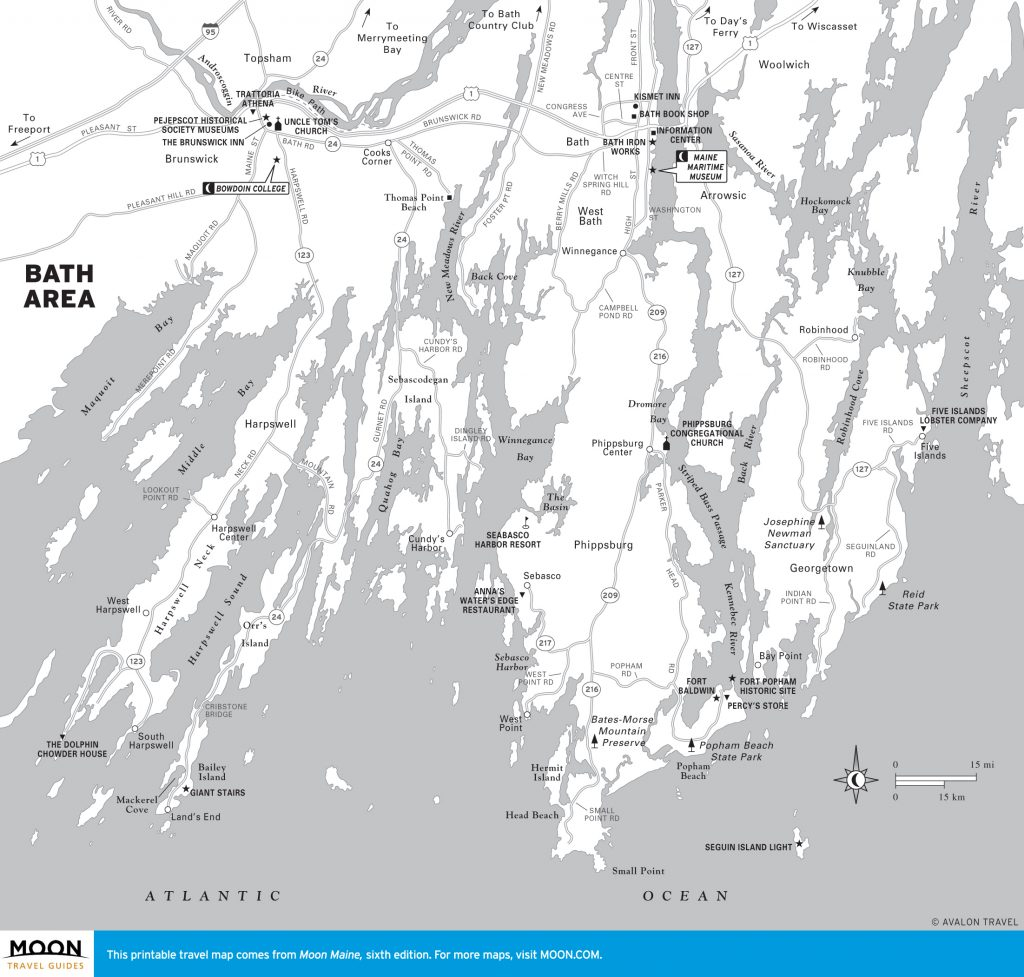 Maine Travel The World Printable Map Of Maine 