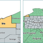 Map Of Erie County Pa Maping Resources