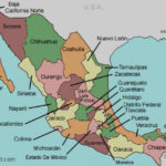Map Of States Of Mexico Map States Of Mexico Central