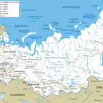 Maps Of Russia Detailed Map Of Russia With Cities And