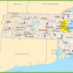 Massachusetts Highway Map