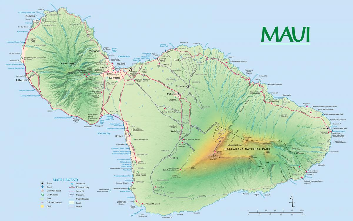 Maui Maps Maui Maps