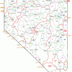 Nevada Map Free Large Images
