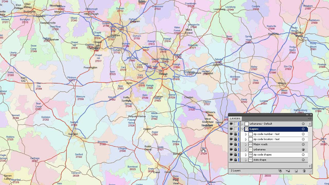 North Carolina Zip Code Map YouTube North Carolina Zip Code Map YouTube