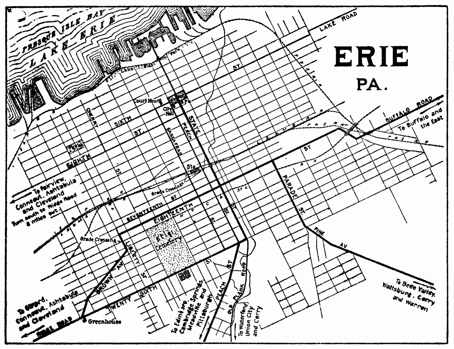 Pennsylvania City Maps At AmericanRoads Pennsylvania City Maps At AmericanRoads