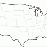 Printable Blank Map Of The United States Pdf Printable
