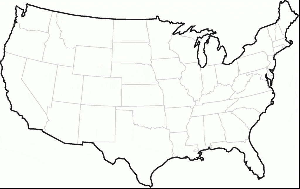 Printable Blank Map Of The United States Pdf Printable Printable Blank Map Of The United States Pdf Printable