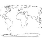 Printable Blank World Map Template For Students And Kids