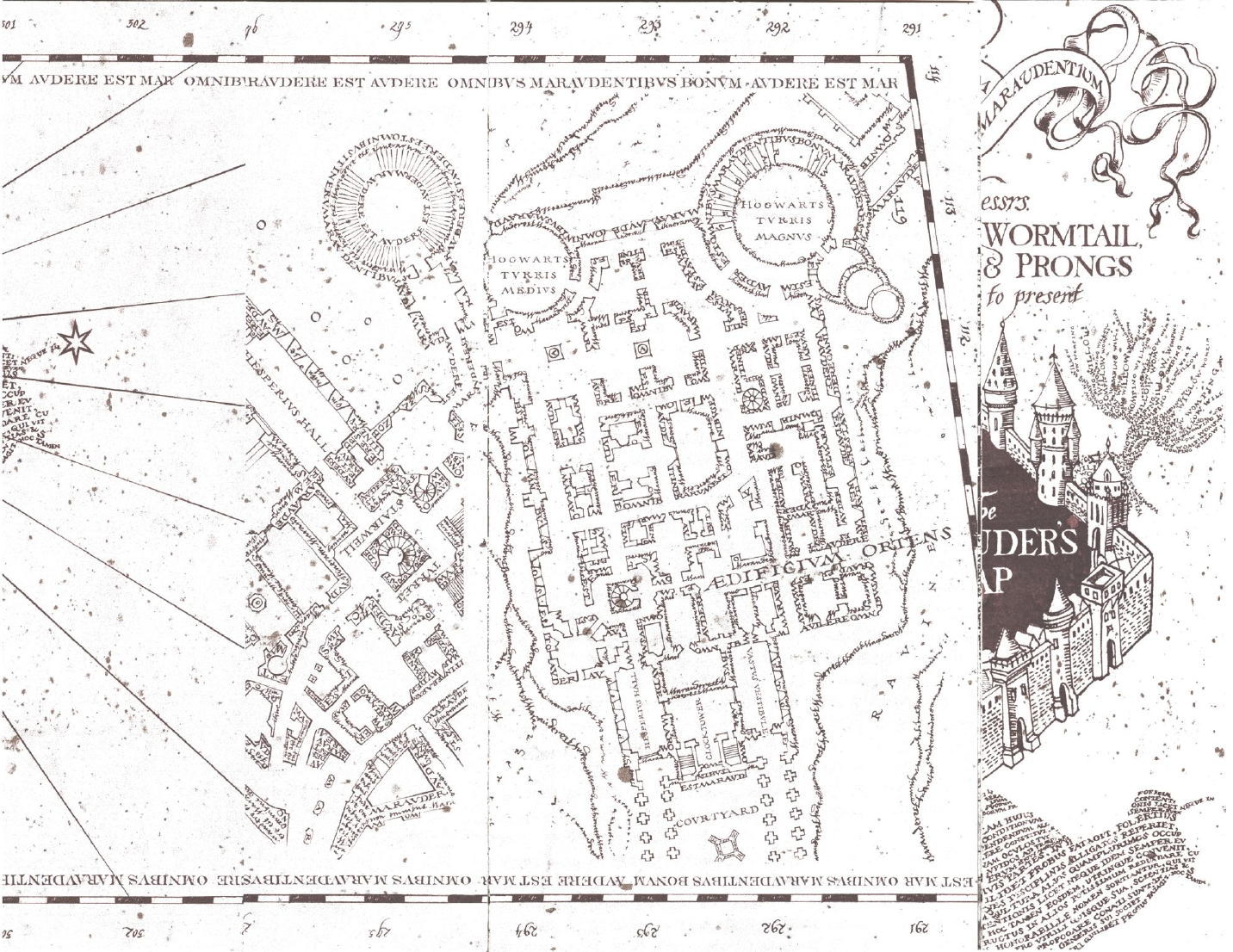 Printable Free Marauders Map Pdf Printable Free Marauders Map Pdf