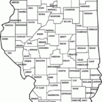 Printable Illinois Map Printable County Map Of Illinois