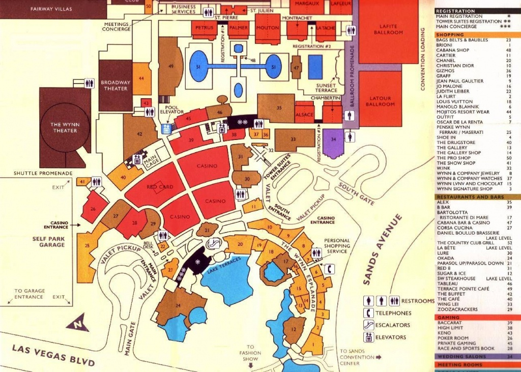 Printable Map Of Las Vegas Strip 2018 Printable Maps