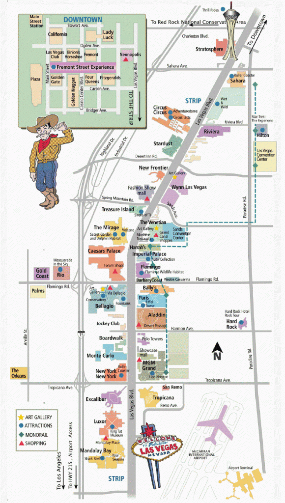 Printable Map Of Las Vegas Strip 2018 Printable Maps