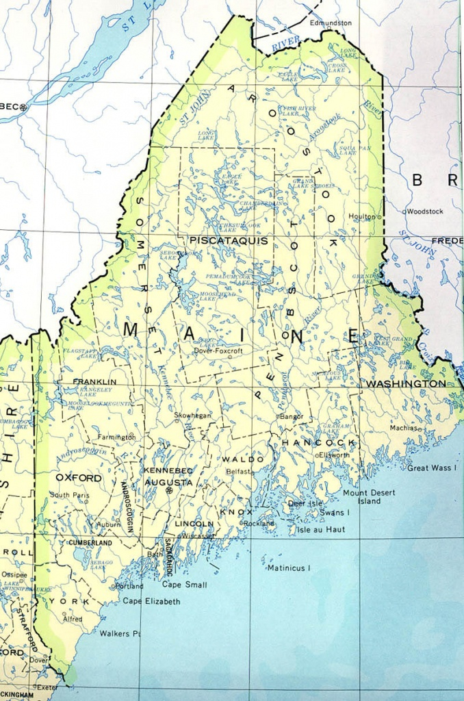 Printable Map Of Maine Lighthouses Printable Maps Printable Map Of Maine Lighthouses Printable Maps