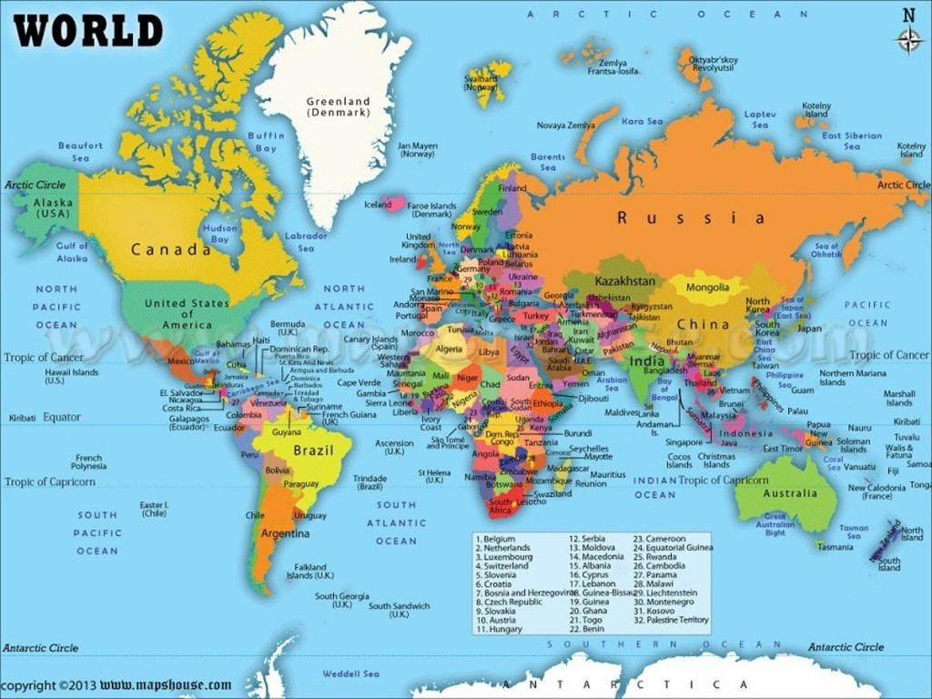 Printable Map Of The World Implrs Free Printable World 