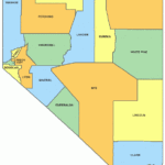 Printable Nevada Maps State Outline County Cities