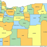 Printable Oregon Maps State Outline County Cities