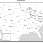 Printable Political Map Of The United States Printable