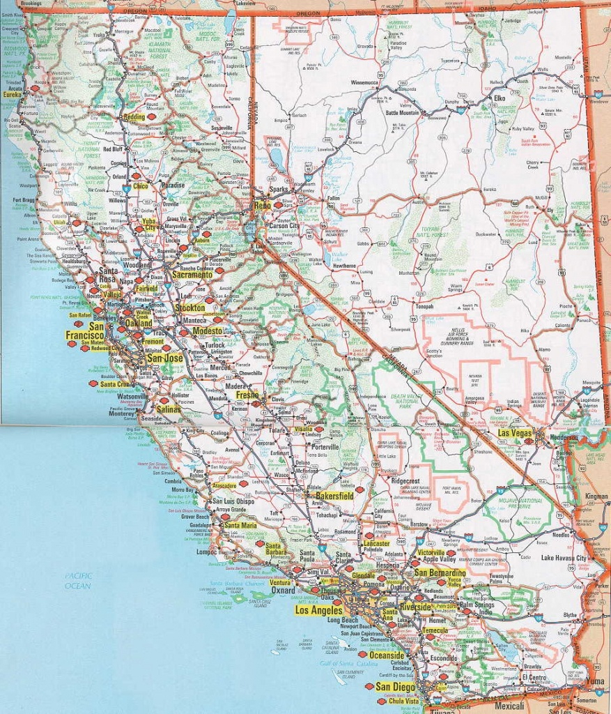 Printable Road Map Of Southern California Printable Maps 