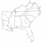 Printable Southeast Region Of The United States Map