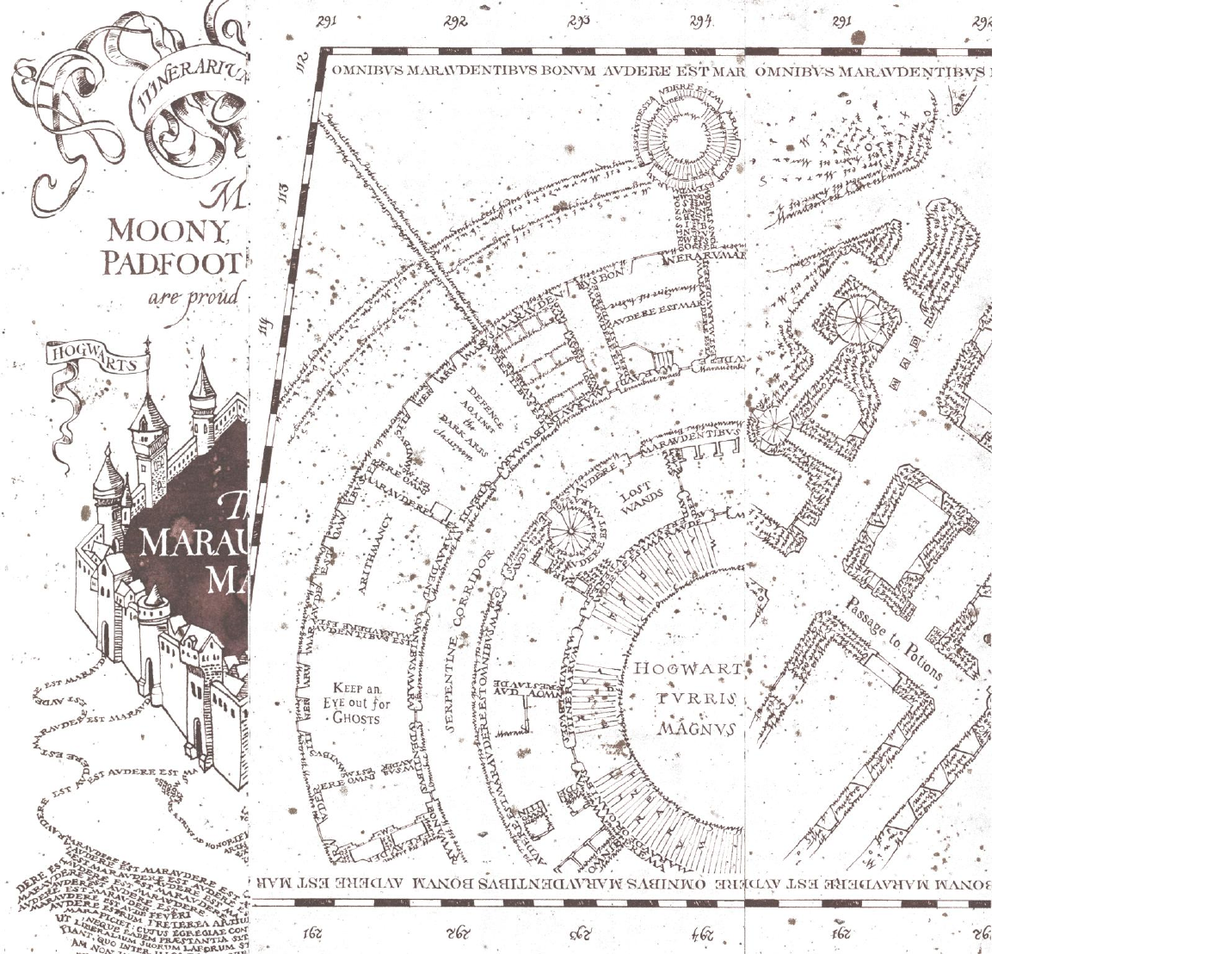 Marauder S Map Template