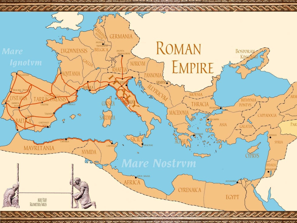 Roman Empire Map For Kids Printable Map Printable Maps