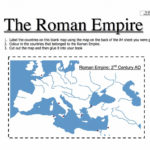Roman Empire Map For Kids Printable Map Printable Maps