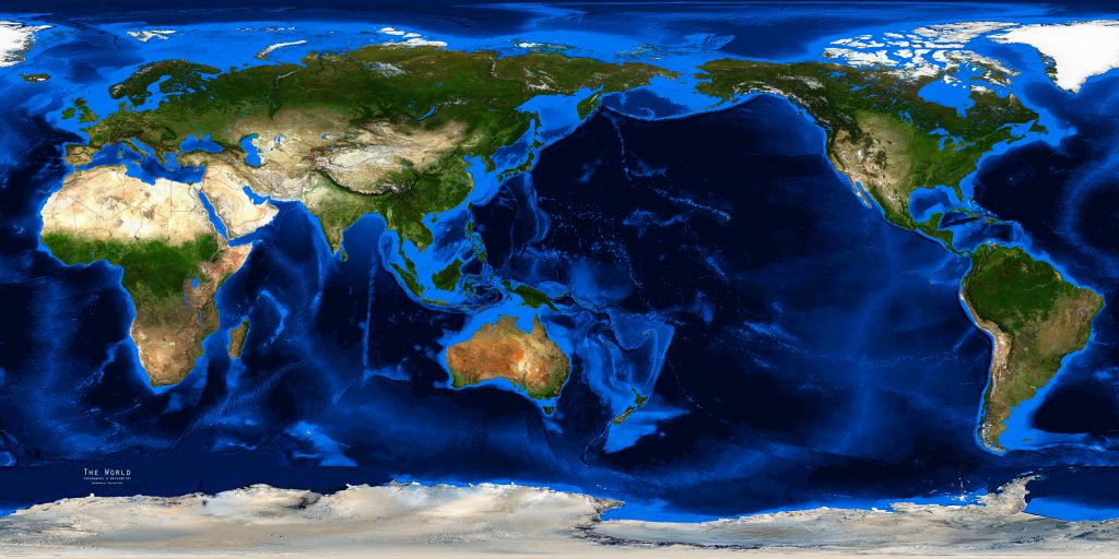 Satellite Image Maps And Posters With Regard To Satellite Image Maps And Posters With Regard To