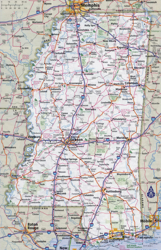 State And County Maps Of Mississippi With Regard To State And County Maps Of Mississippi With Regard To
