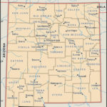 State And County Maps Of New Mexico