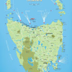 Tasmania Travel Map