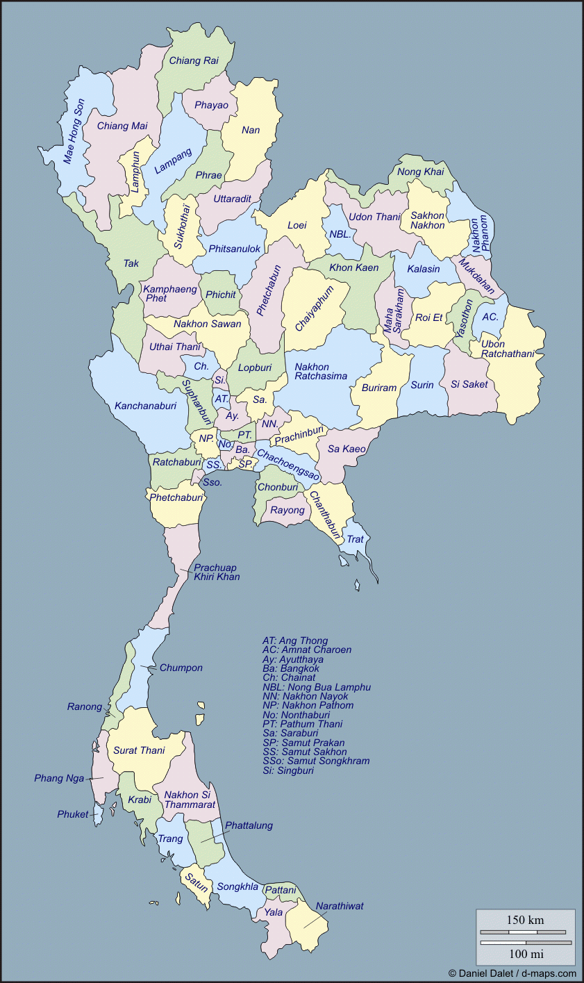Thailand Free Map Free Blank Map Free Outline Map Thailand Free Map Free Blank Map Free Outline Map