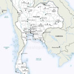 Vector Map Of Thailand Political One Stop Map