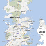 Viaggiare Dentro Game Of Thrones Google Maps Di Westeros