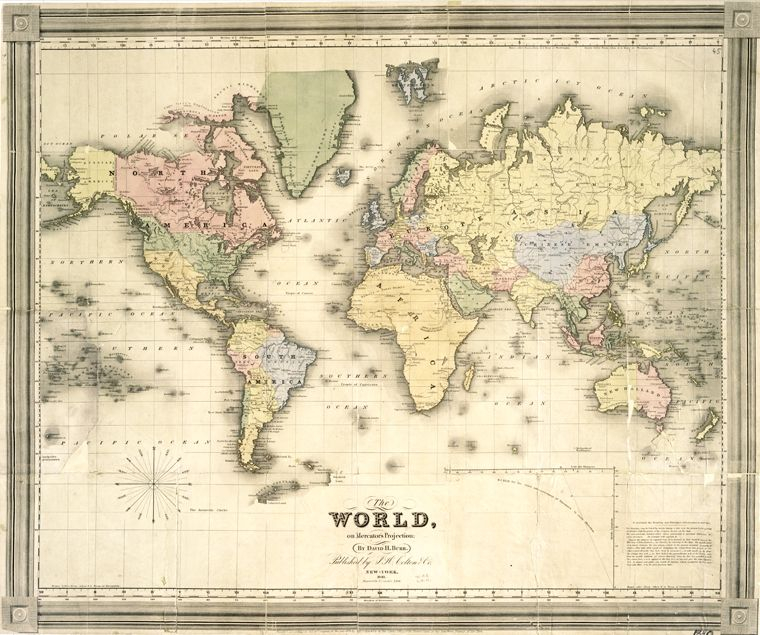 Vintage Maps 36 With Images Vintage Maps World Map
