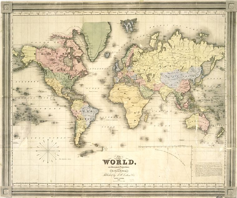 Vintage Maps 36 With Images Vintage Maps World Map 