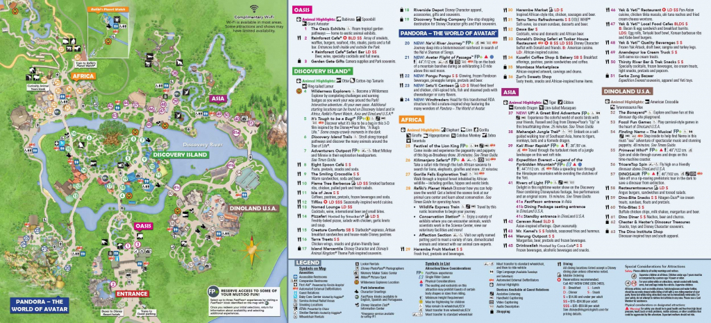 Walt Disney World Park Maps Printable Printable Maps