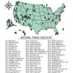 Your Printable U S National Parks Map With All 61 Parks
