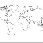 10 Best Images Of Blank Continents And Oceans Worksheets