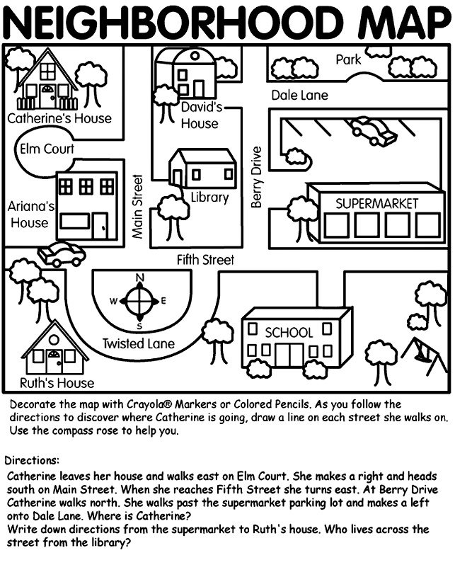 10 Best Images Of Map Key Worksheets For Kindergarten 