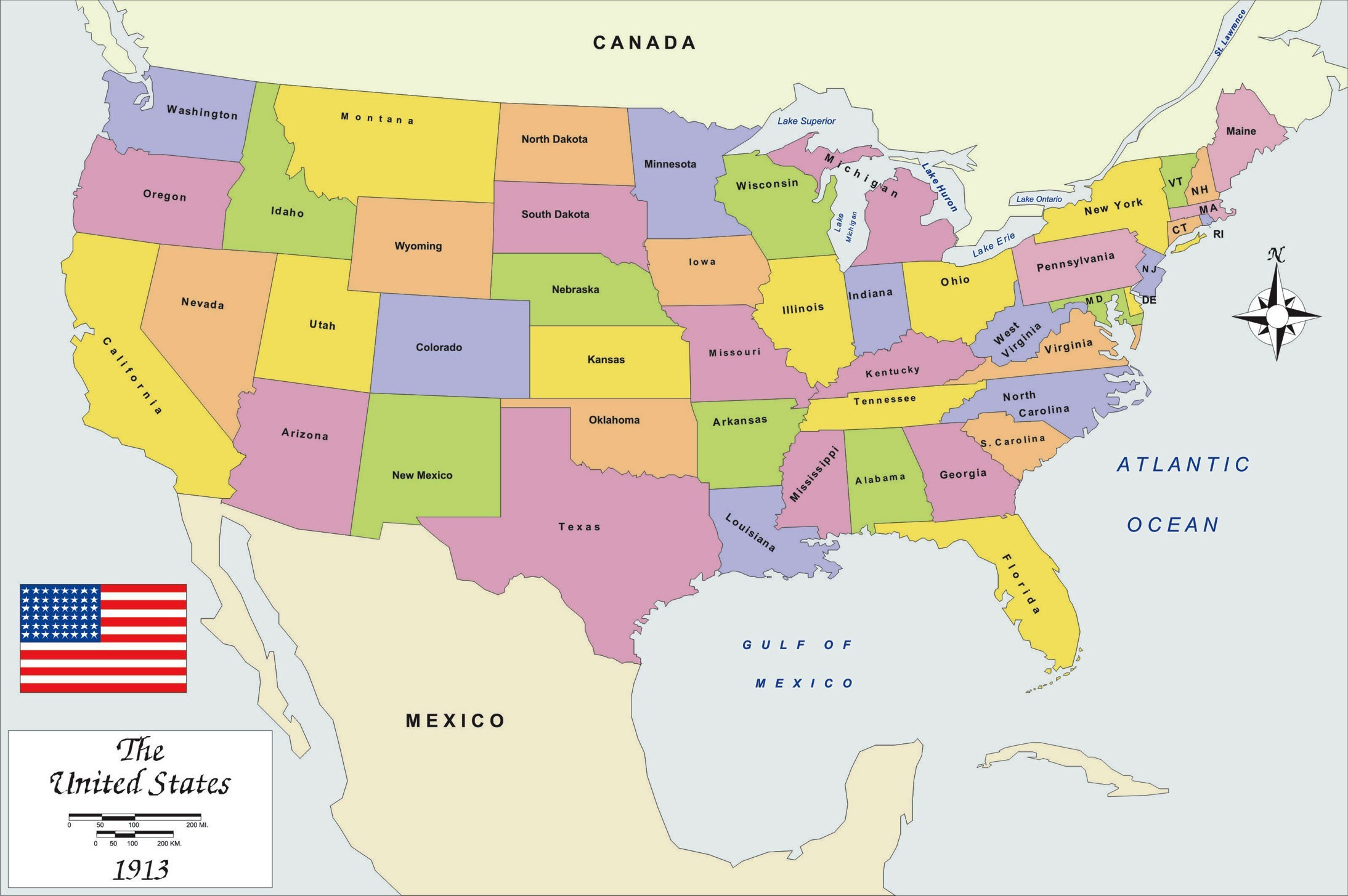 10 Elegant 5 Regions Of The United States Printable Map 