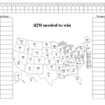 2016 Printable Electoral College Map Fill In Version By
