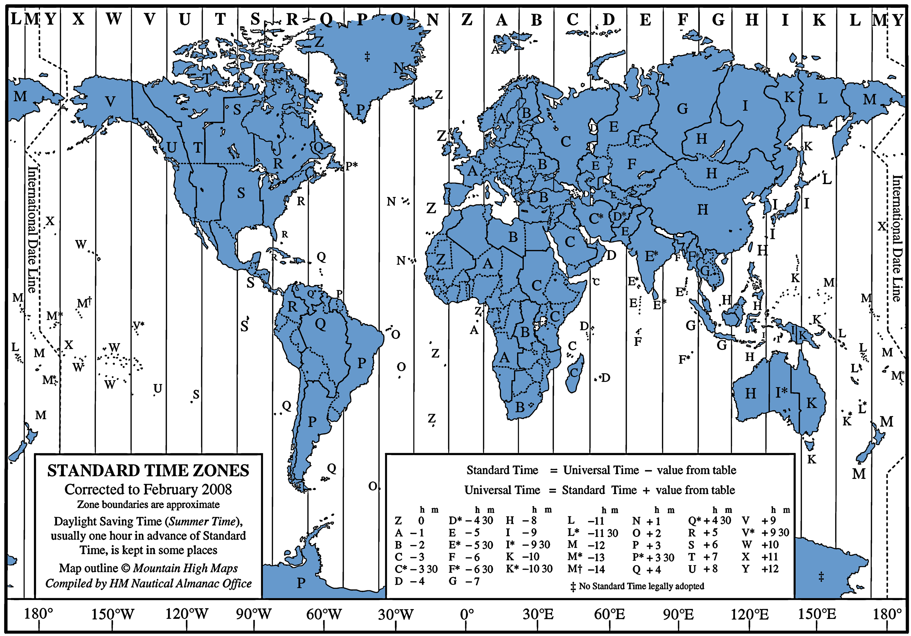  44 World Map Time Zones Wallpaper On WallpaperSafari